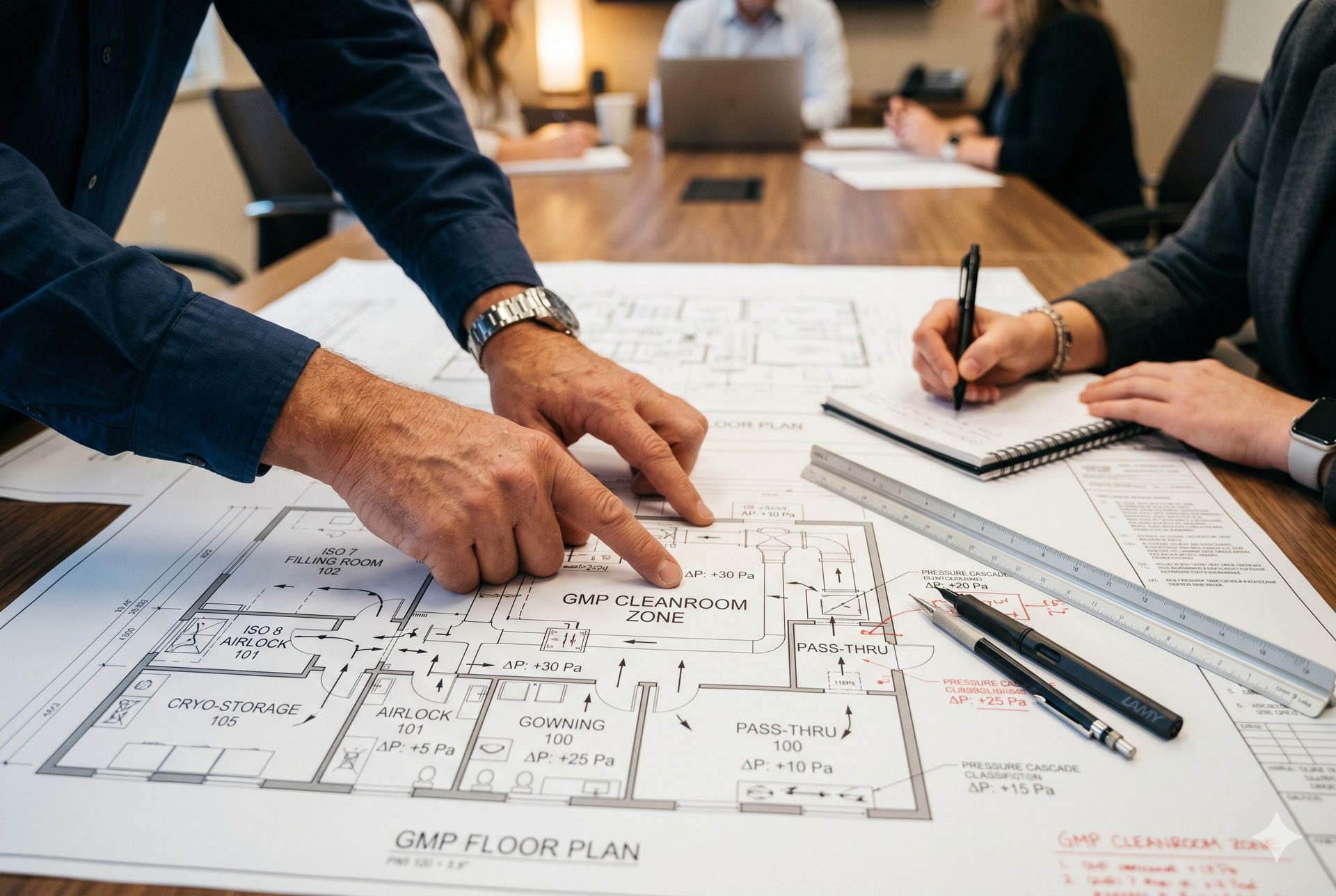 GMP facility floor plan review — Strategix Asia Conseils