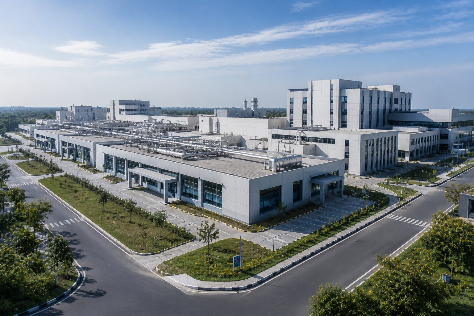 Pharmaceutical manufacturing campus — Strategix Asia Conseils